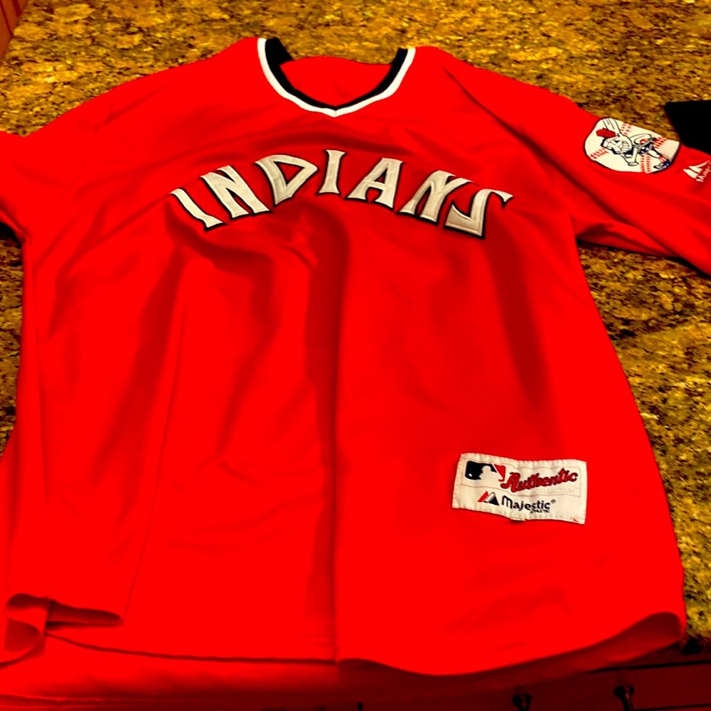 Cleveland Indians/Guardians Fransisco Lindor Jersey XL